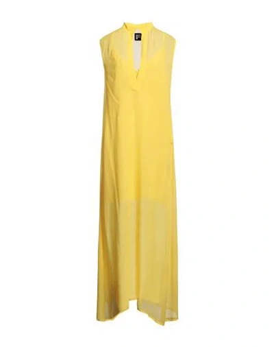 Fisico Cristina Ferrari Fisico Woman Long Dress Yellow Size S Viscose