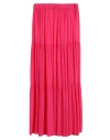 Fisico Cristina Ferrari Fisico Woman Long Skirt Fuchsia Size S Viscose In Pink