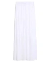 Fisico Cristina Ferrari Fisico Woman Long Skirt White Size L Viscose
