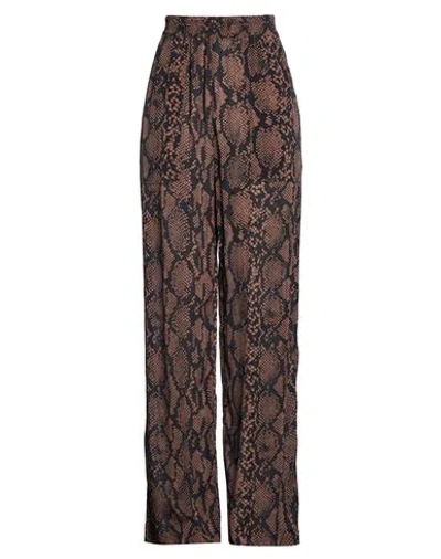 Fisico Cristina Ferrari Fisico Woman Pants Brown Size M Viscose