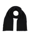 Fisico Cristina Ferrari Fisico Woman Scarf Black Size - Mohair Wool, Polyamide, Wool