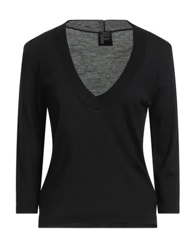 Fisico Cristina Ferrari Fisico Woman Sweater Black Size L Virgin Wool