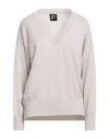 Fisico Cristina Ferrari Fisico Woman Sweater Light Grey Size M Cashmere In White