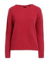Fisico Cristina Ferrari Fisico Woman Sweater Red Size L Virgin Wool, Polyamide