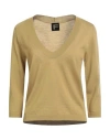 Fisico Cristina Ferrari Fisico Woman Sweater Sage Green Size L Virgin Wool
