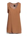 Fisico Cristina Ferrari Fisico Tops In Brown