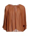 Fisico Cristina Ferrari Fisico Blouses In Brown