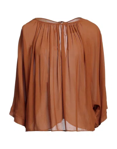 Fisico Cristina Ferrari Fisico Blouses In Brown