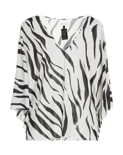 Fisico Cristina Ferrari Fisico Woman Top Off White Size L Polyamide, Elastane In Multi