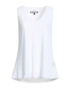 Fisico Cristina Ferrari Fisico Woman Top Off White Size S Polyacrylic, Elastane