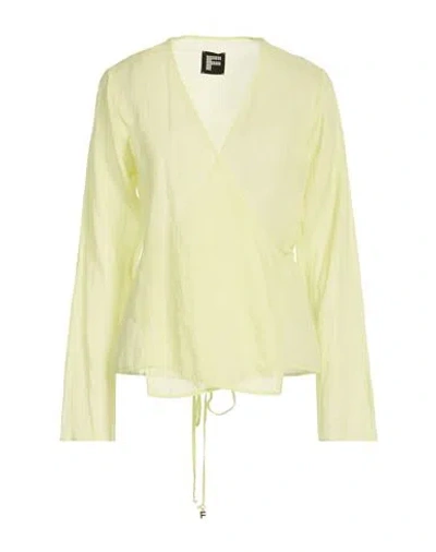 Fisico Cristina Ferrari Fisico Woman Top Pastel Yellow Size L Ramie