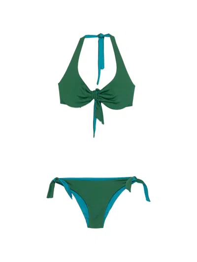 Fisico Cristina Ferrari Green Knot Bikini