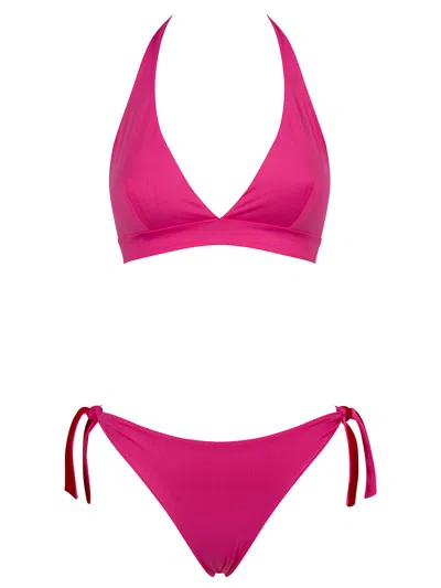 Fisico Cristina Ferrari Reversible Bikini In Pink