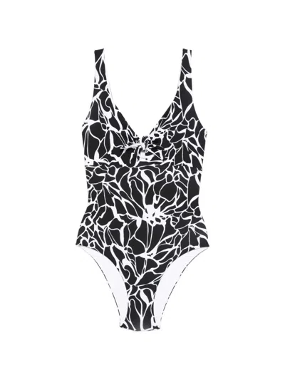 Fisico Cristina Ferrari Reversible Swimsuit In Black