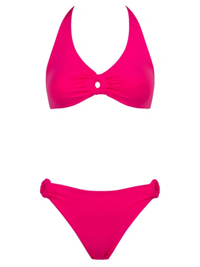 Fisico Cristina Ferrari Ring Bikini In Pink