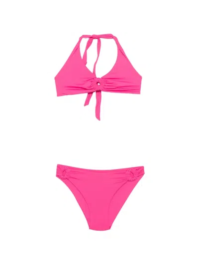Fisico Cristina Ferrari Ring Bikini In Pink