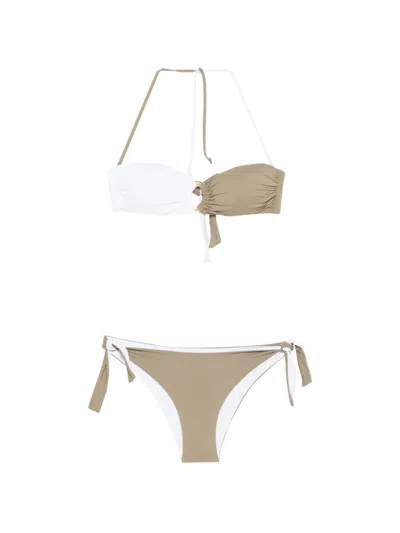 Fisico Cristina Ferrari Ring Bikini Set In White