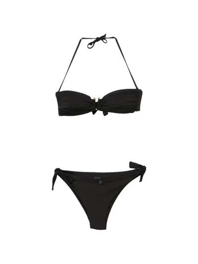 Fisico Cristina Ferrari Side-tie Bikini In Black