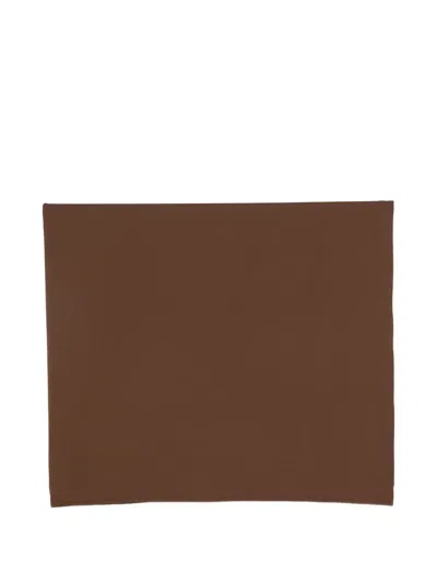 Fisico Cristina Ferrari Straight-hem Sarong In Brown