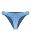 Fisico Cristina Ferrari Denim-effect Bikini Bottoms