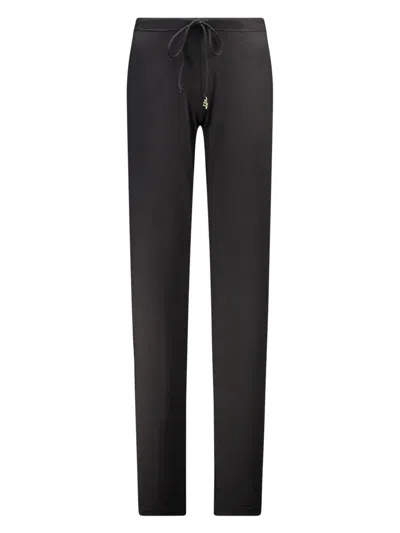 Fisico Cristina Ferrari Drawstring Trousers In 黑色