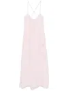 Fisico Cristina Ferrari Fisico Flowing Light Pink Maxi Dress In Pink