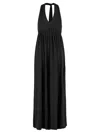 Fisico Cristina Ferrari Dress Woman In Black
