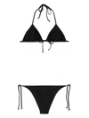 Fisico Cristina Ferrari Crinkled Bikini In Black  