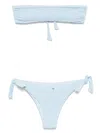 Fisico Bikini Mit Lochstickerei In 蓝色