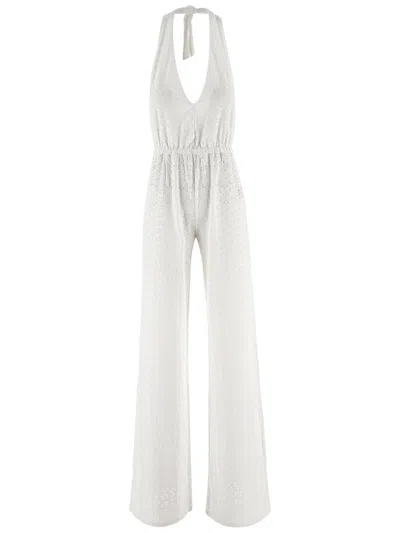Fisico Jumpsuit Woman In White