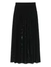 Fisico Cristina Ferrari Mesh Skirt In Black
