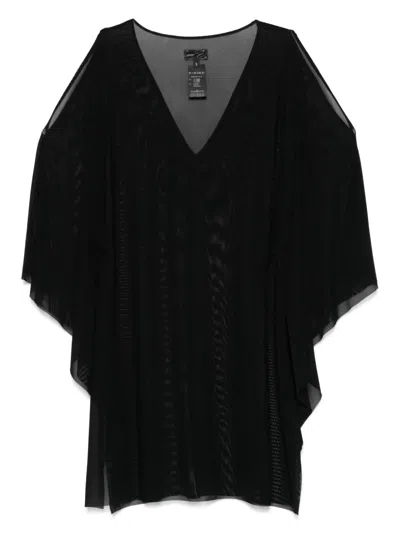 Fisico Cristina Ferrari Mesh Top In Black