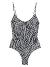 Fisico Cristina Ferrari Polka-dot Swimsuit In Multi
