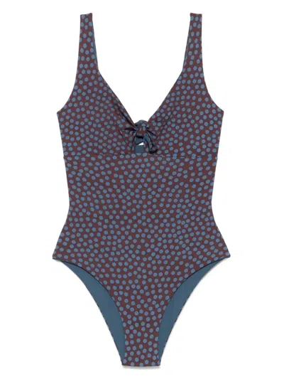 Fisico Polkadots Swim Suit