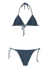 Fisico Cristina Ferrari Reversible Bikini Set In Blue