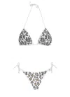 Fisico Cristina Ferrari All-over Strass White Bikini