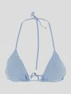 Fisico Cristina Ferrari Klassisches Triangel-bikinioberteil In Blue