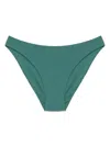 Fisico Cristina Ferrari Slip V Bikini Bottoms In Green