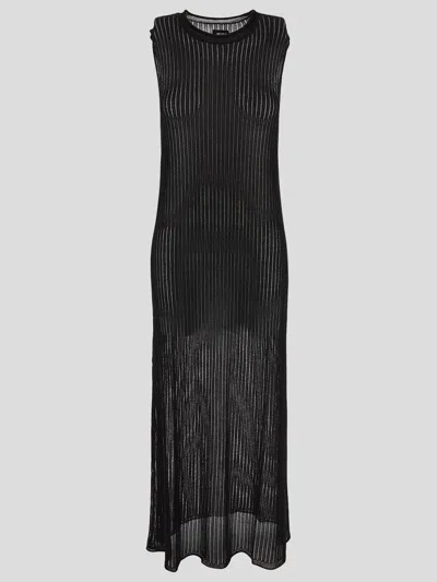 Fisico Cristina Ferrari Dress In Black