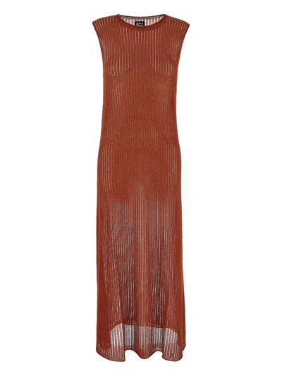 FISICO CRISTINA FERRARI SLEEVELESS BEACH DRESS