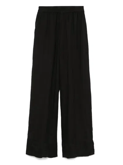 Fisico Cristina Ferrari Slub-textured Trousers