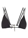 Shop Fisico Stud-embellished Bikini Top