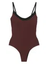 Fisico Cristina Ferrari Underwire-cup Swimsuit In Brown