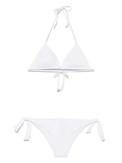 Fisico Cristina Ferrari Triangel-bikini In White