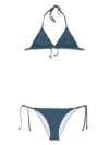 Fisico Cristina Ferrari Reversible Bikini Set In Blue