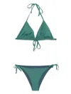 Fisico Cristina Ferrari Triangle-cup Bikini In Green