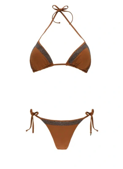 Fisico Brown Bikini