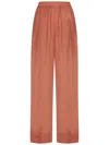 Fisico Cristina Ferrari Fisico Cinnamon Palazzos With Semi-sheer Finish