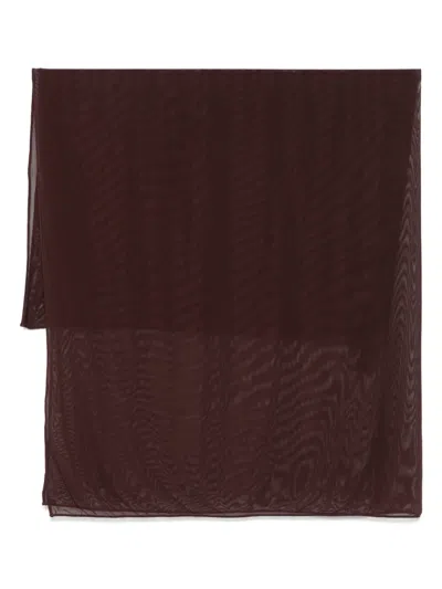 Fisico Cristina Ferrari Tulle Pareo In Brown