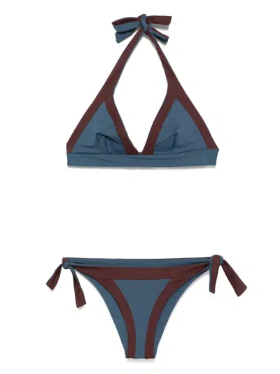 FISICO CRISTINA FERRARI TWO-TONE BIKINI